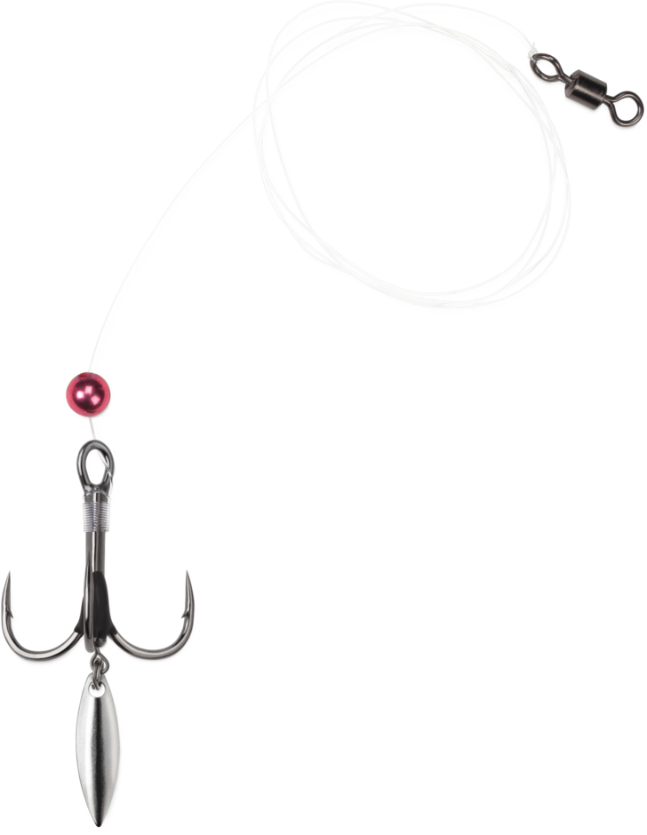 Bladed Predator Rig "Single Fluorocarbon Harness"