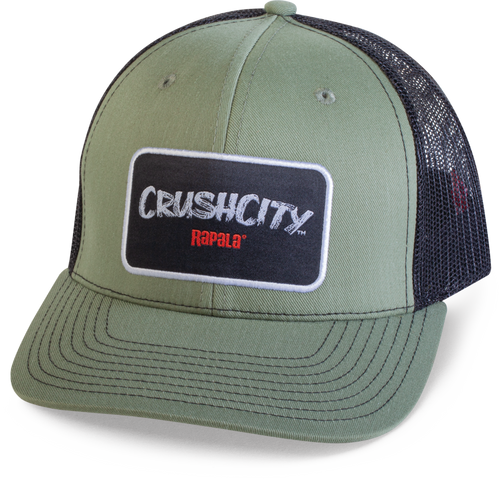 Big Patch CrushCity® Hat - Loden Black