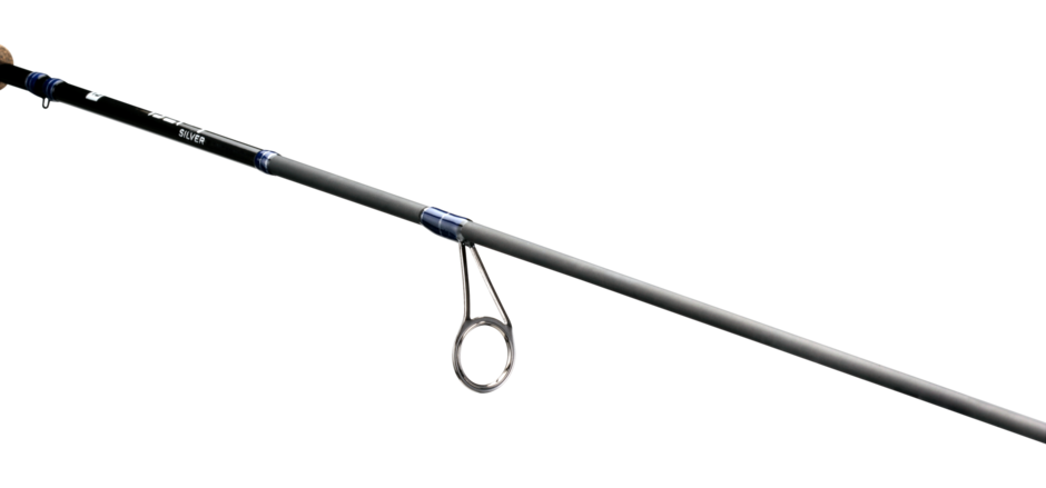 Defy Silver Spinning Rod