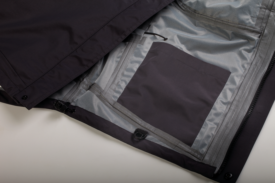 Rapala® Pro Rain Jacket Grey Black