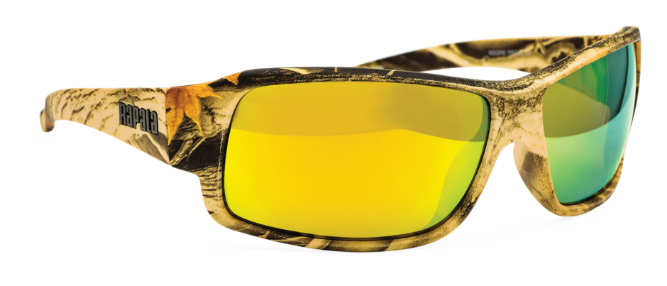 Prowler Polarized Glasses - CAMO / Amber / Orange Mirror