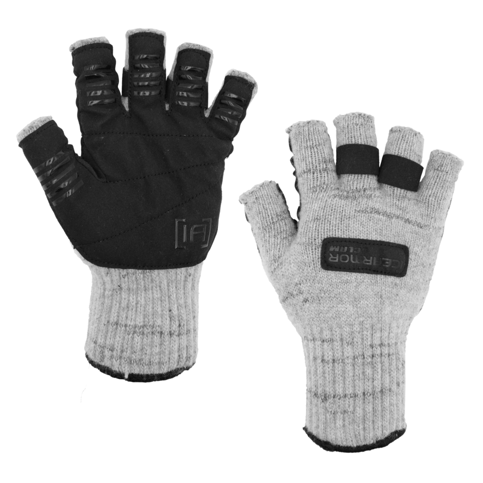 Wooly Fingerless Glove Natural