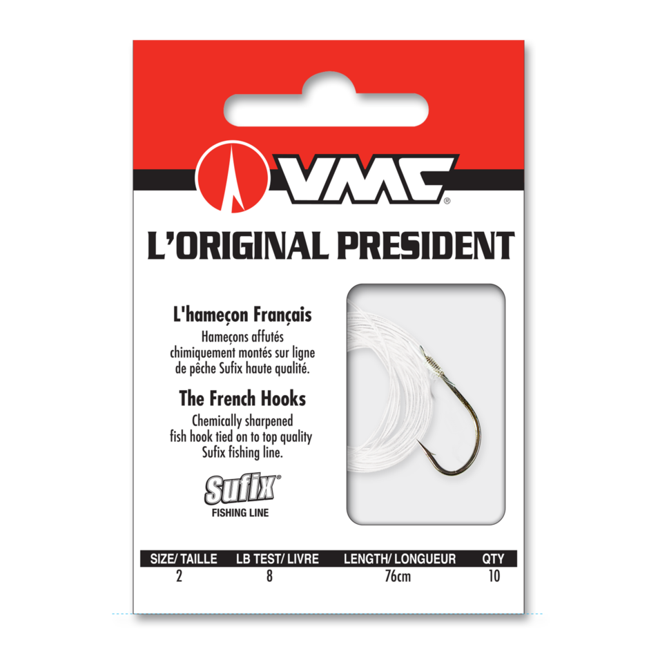 Snelled Tandem French Hooks