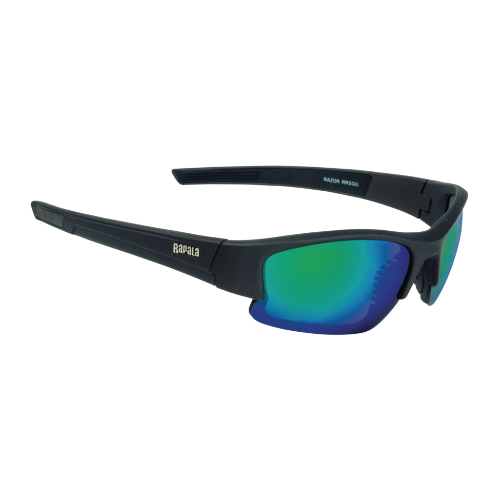 Razor Half Frame Polarized Fishing Glasses - Gray