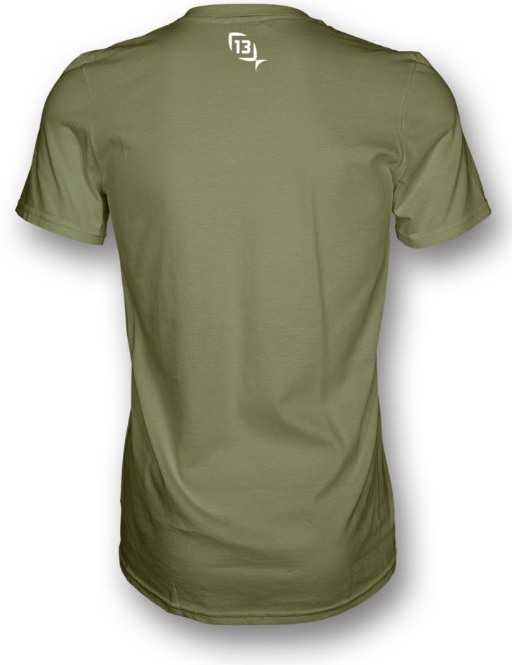 13 Fishing Standard Issue OD T-Shirt