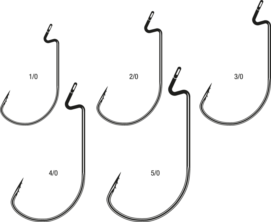 7311 Fastgrip® Wide Gap Worm Hook
