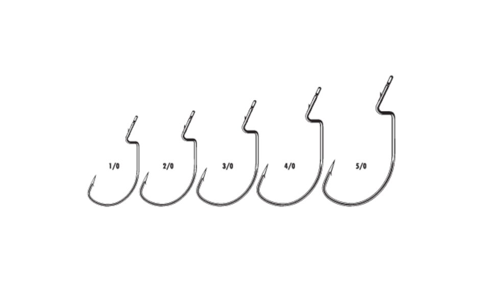6319 XL Wide Gap Worm Hook