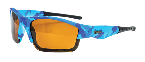 Boys Polarized Fishing Glasses - Blue Camo