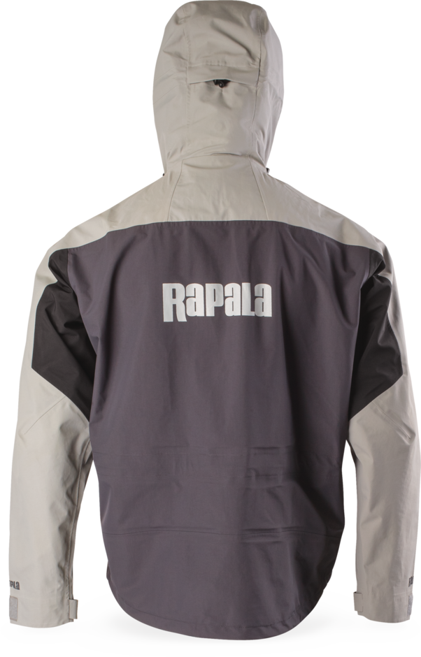 Rapala® Pro Rain Jacket Grey Black