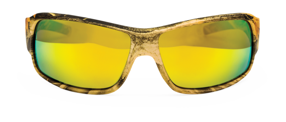Prowler Polarized Glasses - CAMO / Amber / Orange Mirror