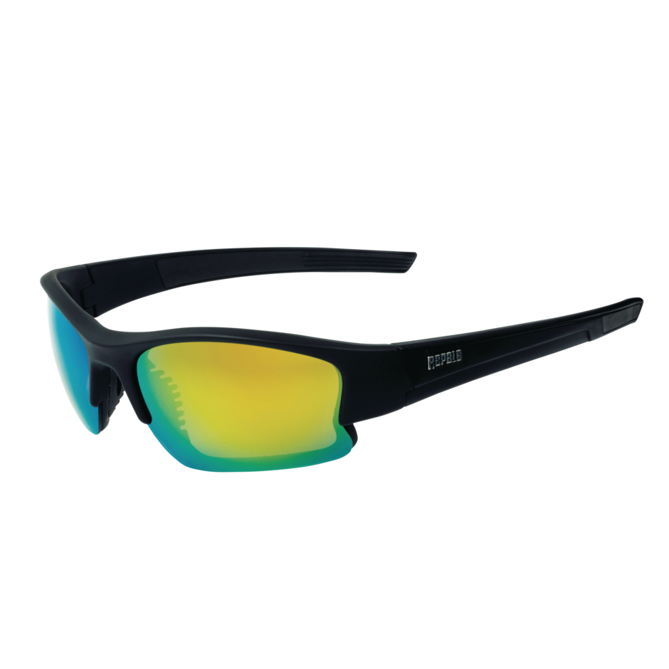Razor Half Frame Polarized Fishing Glasses - Amber