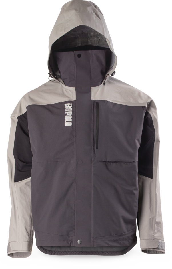 Rapala® Pro Rain Jacket Grey Black