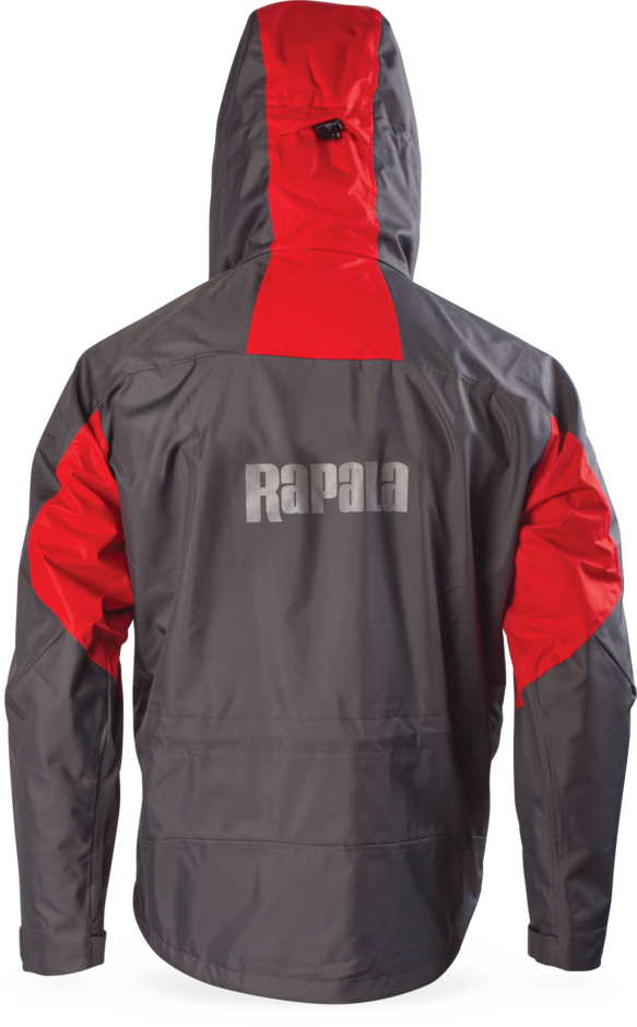 Rapala® Rain Jacket Grey Red