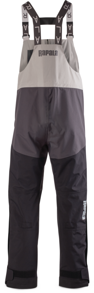 Rapala® Pro Rain Bibs Grey Black